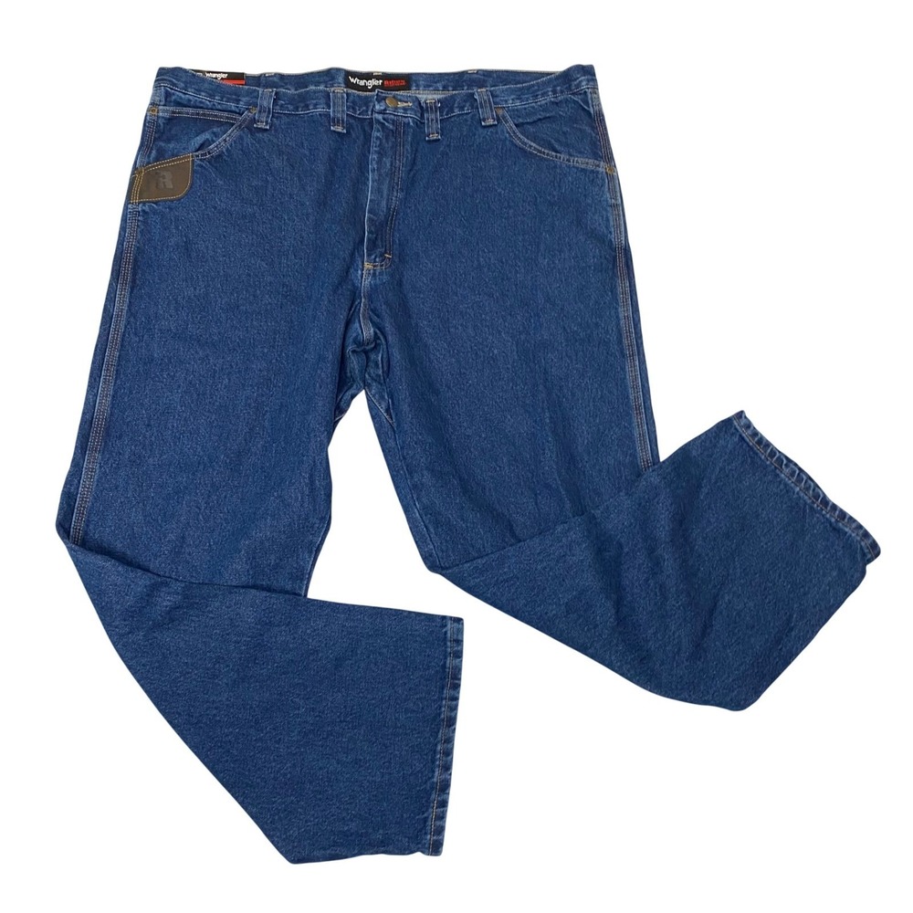 NWT Wrangler Riggs Workwear Relaxed Fit Carpenter Utility Jeans 46x30